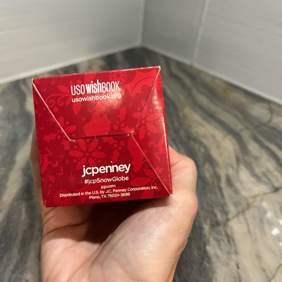 JCPenney Disney Mickey Mouse Snowglobe 2013 Christmas Holiday Santa New With Box - Picture 9 of 10